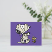 Snoopy und Holzmumies Postkarte (Stehend Vorderseite)