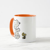 Snoopy und Holzmumies Tasse (Vorderseite Links)