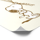 Snoopy und Luftballons Geburtstag Poster (Ecke)