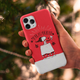 Snoopy und Woodstock - Merry & Bright Case-Mate iPhone Hülle