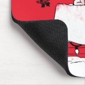 Snoopy und Woodstock - Merry & Bright Mousepad (Ecke)