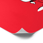 Snoopy und Woodstock - Merry & Bright Poster (Ecke)