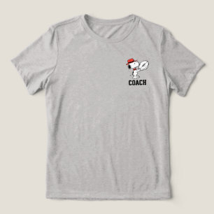 Snoopy Varsity Sports Football Tri-Blend Shirt