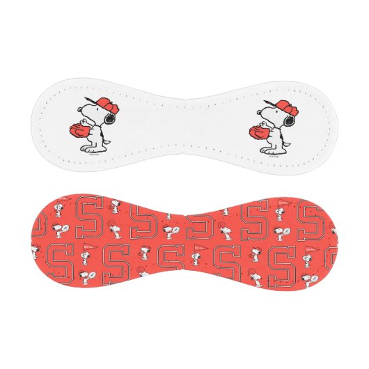 Snoopy Varsity Sports Pattern Baseball (Paneele)