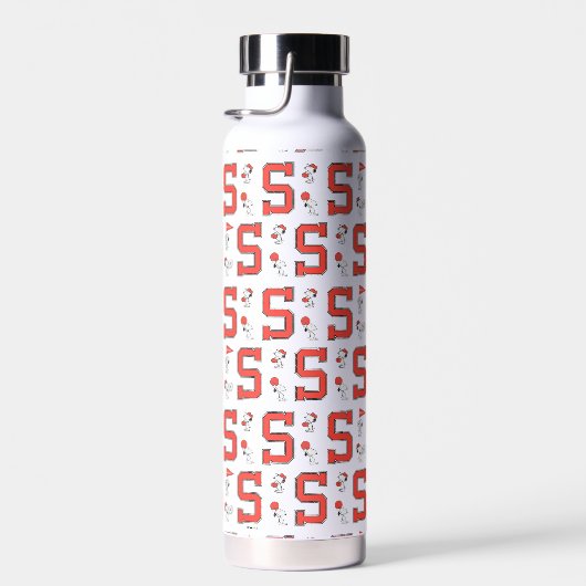 Snoopy Varsity Sports Pattern Trinkflasche (Rechts)