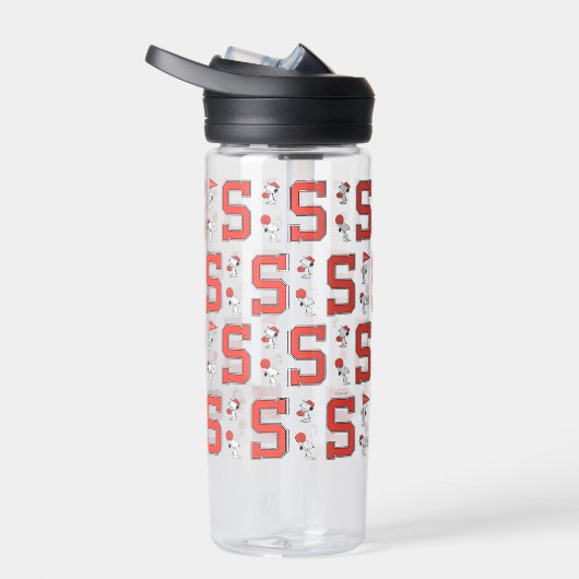 Snoopy Varsity Sports Pattern Trinkflasche (Rechts)