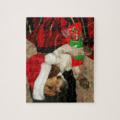 Snoopy wartete Sankt-Weihnachtspuzzlespiel Puzzle (Vertikal)