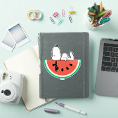 Snoopy Wassermelonen-Träume Aufkleber (iPad Hülle)