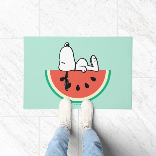 Snoopy Wassermelonen Träume Fußmatte (Indoor)