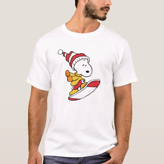 Snoopy Weihnachten T-Shirt (Vorderseite)