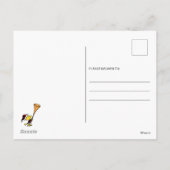 Snoopy Weihnachtsfamilie FotoCollage Feiertagspostkarte (Rückseite)