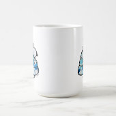 Snoopy Winter Gem Puffer Jacke Kaffeetasse (Mittel)