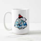 Snoopy Winter Gem Puffer Jacke Kaffeetasse (Links)