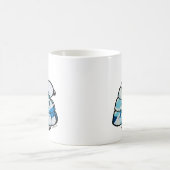 Snoopy Winter Gem Puffer Jacke Kaffeetasse (Mittel)