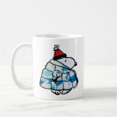 Snoopy Winter Gem Puffer Jacke Kaffeetasse (Links)