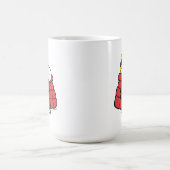 Snoopy Winter in Daunenmantel Kaffeetasse (Mittel)