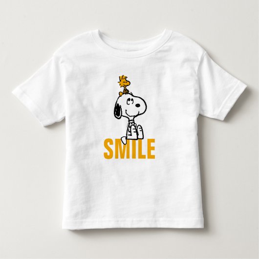 Snoopy & Woodstock - Alles Lächeln Kleinkind T-shirt (Vorderseite)