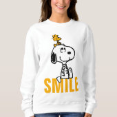 Snoopy & Woodstock - Alles Lächeln Sweatshirt (Vorderseite)
