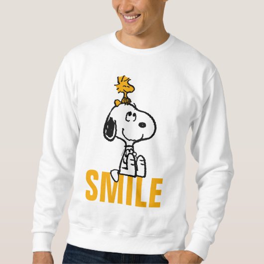 Snoopy & Woodstock - Alles Lächeln Sweatshirt (Vorderseite)