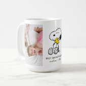 Snoopy & Woodstock | Bester Opa - Foto Kaffeetasse (Vorderseite Links)
