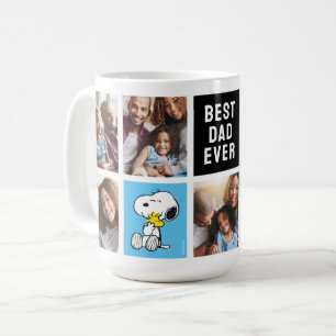 Snoopy & Woodstock Bester Vater je Collage Kaffeetasse