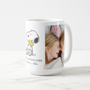 Snoopy & Woodstock Bestes Oma - Foto Kaffeetasse