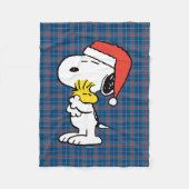 Snoopy & Woodstock Fleecedecke (Vorderseite)