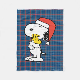 Snoopy & Woodstock Fleecedecke