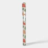 Snoopy & Woodstock Go Camping Muster Case-Mate iPhone Hülle (Rückseite / Links)