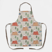 Snoopy & Woodstock Go Camping Muster Schürze (Vorderseite)