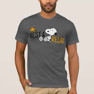 Snoopy & Woodstock Lazy Day T-Shirt