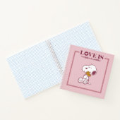 Snoopy & Woodstock - Liebe ist Schnurrbart & Cuddl Notizblock (Innenseite)