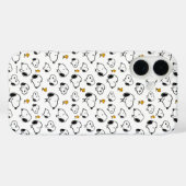 Snoopy & Woodstock Muster Case-Mate iPhone Hülle (Rückseite (Horizontal))
