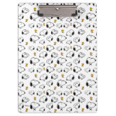 Snoopy & Woodstock Muster Klemmbrett (Vorderseite)