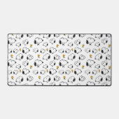 Snoopy & Woodstock Muster Schreibtischunterlage (Vorderseite)