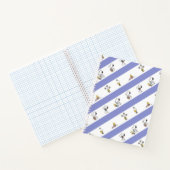 Snoopy & Woodstock Ostergestreifen Notizblock (Innenseite)