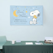 Snoopy & Woodstock | Over the Moon Baby Shower Banner (Messeveranstaltung)