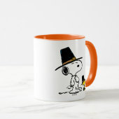 Snoopy & Woodstock Pilgrim Tasse (VorderseiteRechts)
