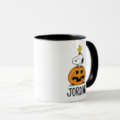 Snoopy & Woodstock Pumpkin Tasse (VorderseiteRechts)