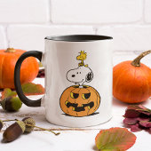 Snoopy & Woodstock Pumpkin Tasse