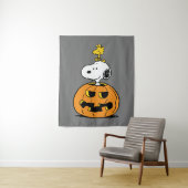 Snoopy & Woodstock Pumpkin Wandteppich (Beispiel)