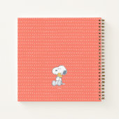 Snoopy & Woodstock Rainbow Baby Shooting Guest Lis Notizblock (Rückseite)