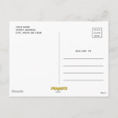 Snoopy & Woodstock Rainbow Baby Shower Postcard Postkarte (Rückseite)