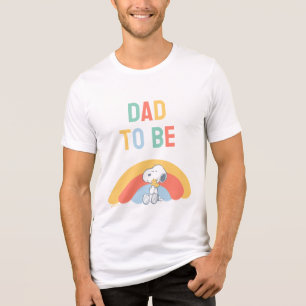 Snoopy & Woodstock Regenbogen-Baby-Party Tri-Blend Shirt