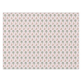 Snoopy & Woodstock Regenbogen Herzmuster Tischdecke (Vorderseite (Horizontal))