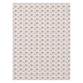 Snoopy & Woodstock Regenbogen Herzmuster Tischdecke (Vorderseite)