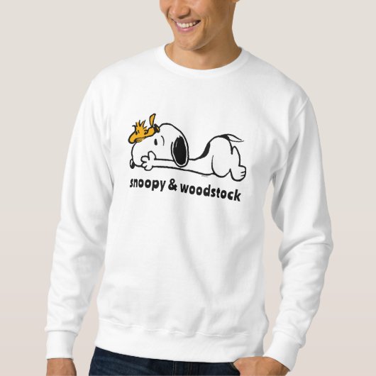 Snoopy & Woodstock | Smile Giggle Laugh Sweatshirt (Vorderseite)