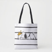 Snoopy & Woodstock | Smile Giggle Laugh Tasche (Vorderseite)