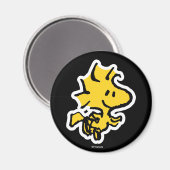 Snoopy & Woodstock Spaß & Blume Magnet (Vorderseite/Rückseite)