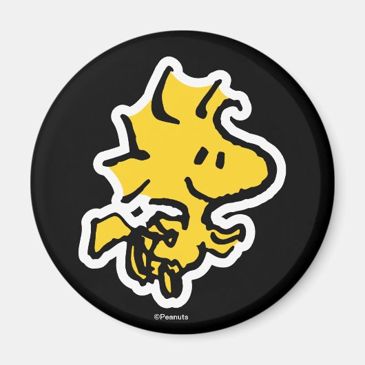 Snoopy & Woodstock Spaß & Blume Magnet (Vorne)